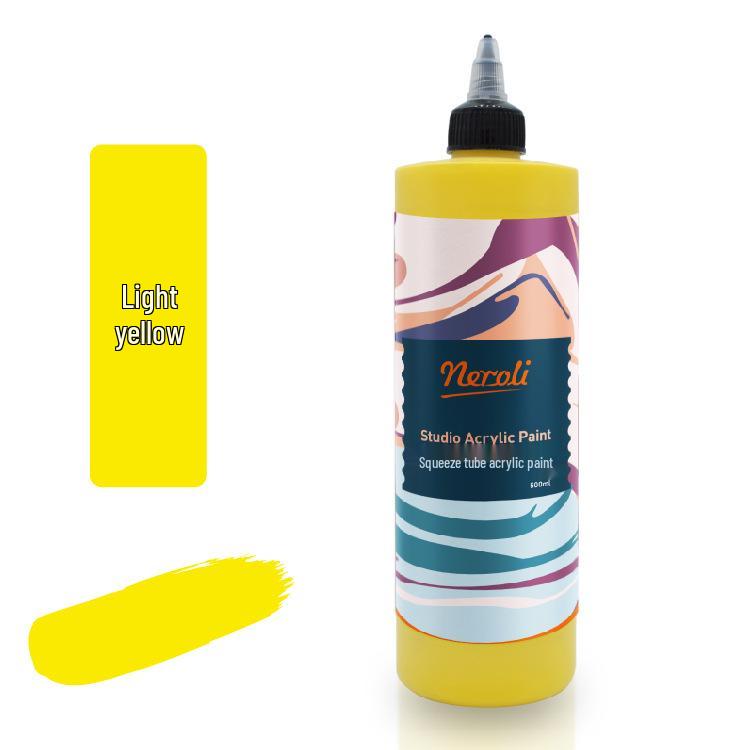 500ml Acrylic Pigment Squeeze Bottle - Traditional Macaron Morandi Colors