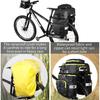 Sacoche arrière vélo 3 en 1 - BAIGIO - 75L - Imperméable - Polyester PVC - Mixte