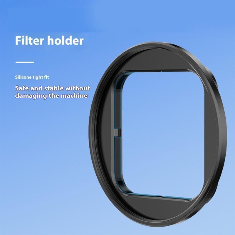 49mm Universal Filter Holder Rack For Outdoor Cameras Enables Multiple Filter Combinations With Secure Locking Mechanism