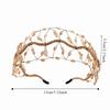 Handmade Sparkling Rhinestone Tiara Elegant Headbands Bride Hair Bands  Women