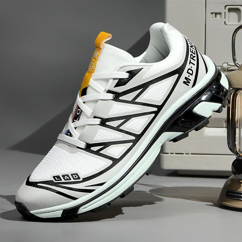 Autumn couple fashion running shoes lightweight and versatile outdoor sports shoes men's breathable mesh hiking shoes