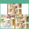 Plüschbär Schlüsselanhänger Niedliche Weiche Puppe Als Geschenk Und Taschendekoration