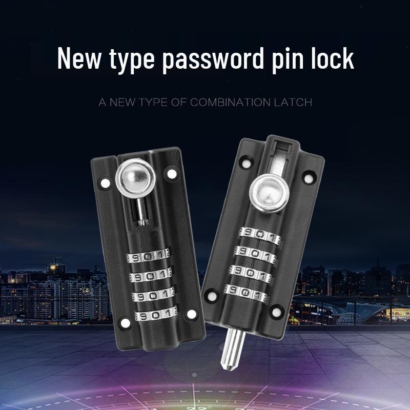 Zinc Alloy Anti-Theft Combination Latch Lock for Wooden Courtyard Gate