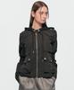 UUM Vest Bolero Jacket Black