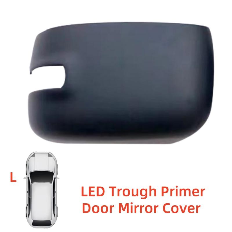 For Jeep Renegade 2016 2017 2018 With A Light Trough Car Accessories Plated Door Mirror Cover Trim Paste Style Primer L