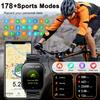 2025 New Uric Hot Sales Built In GPS Sports Smartwatch Men 2.01 Inch HD Screen Compass 5ATM Bluetooth Call Fitness Outdoor Adults