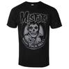 MISFITS WANT YOUR SKULL Art Pattern Horror Punk Band T-shirt Casual Street Style Cotton T-shirt Suitable for Both Men and Women
