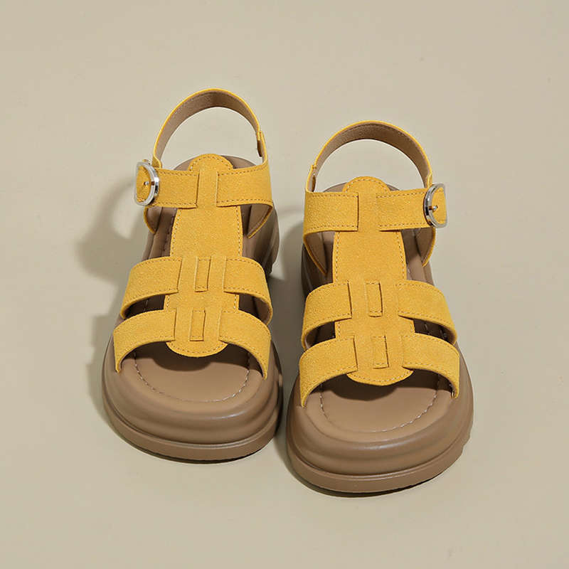Roman Sandals  Summer New Fashion  Shoes Size Thick Soft Sole Not Tired Feet Beach Shoes