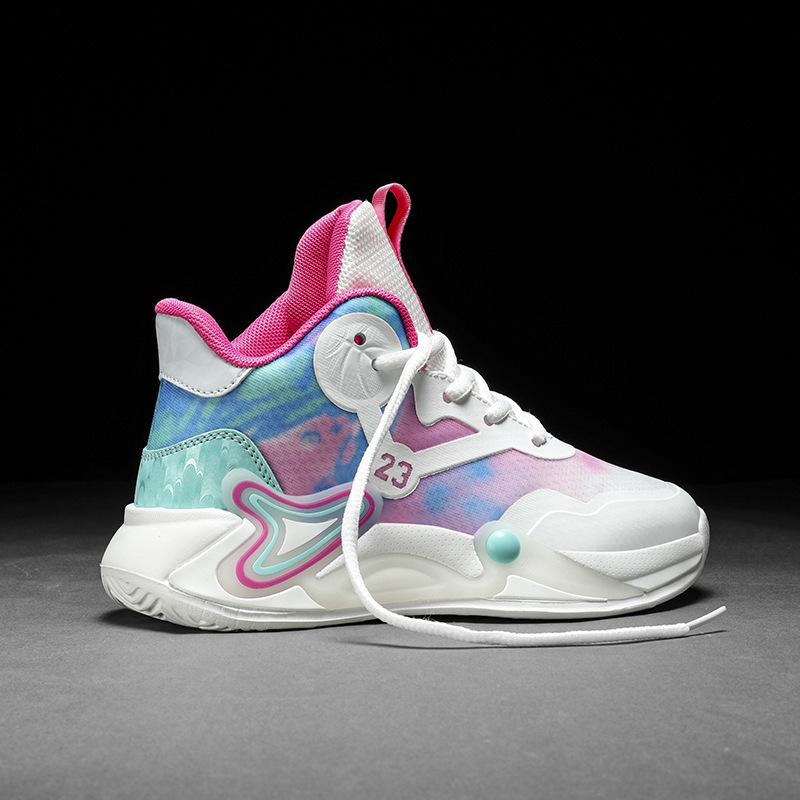 

Boys shoes 2025 autumn new children s sports shoes older children non-slip boys mesh breathable wear-resistant basketball shoes 40