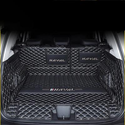 For GWM Haval Dargo 2021~ 2024 Car Styling Trunk Protection PU Leather Mat Catpet Interior Modification Cover Part Accessories