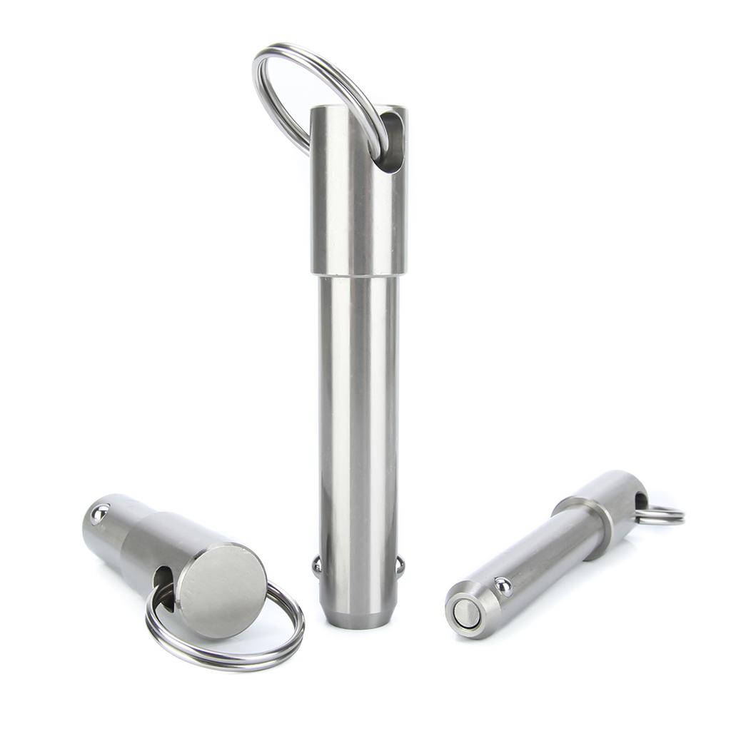Gute Qualität Großer Lagerbestand Sicherheitsfederstecker Ganz Edelstahl Zugring Schnellverschluss Kugelbolzen