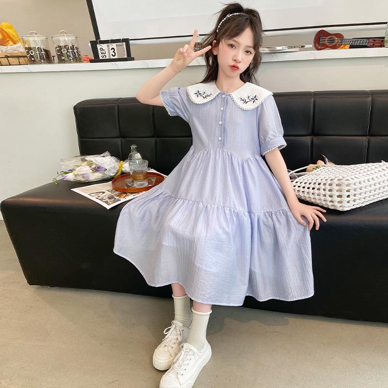 2026 Stylish Girls' Summer Princess Dress for Middle & Big Kids