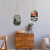 Octagonal Geometric DIY Glass Pressed Flower Hanging Frame - Modern Floating Transparent Photo Display