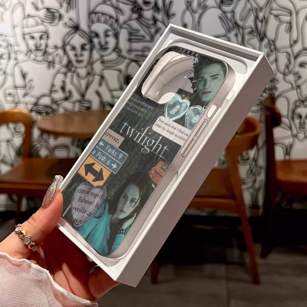 TV Twilight Isabella Edward Cullen For IPhone 17 16 15 14 Plus 13 12 11 Pro Max With Shockproof Protective Phone Cover