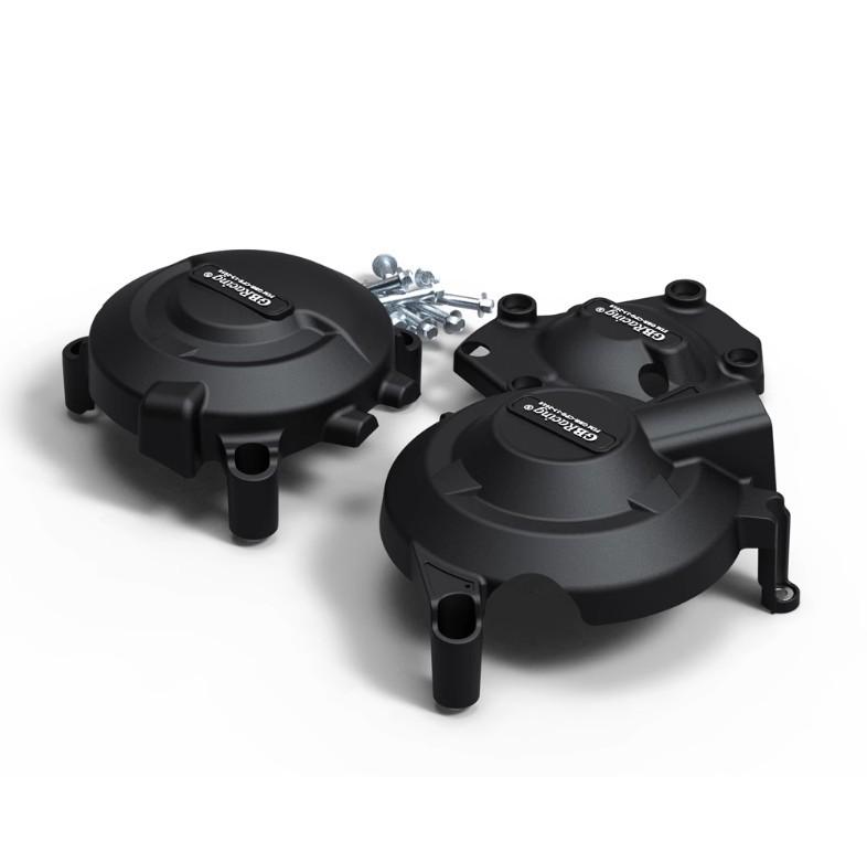 Triumph Daytona 675R 13-23 Engine Protection Cover: Anti-Fall Side Cover for 765S/R/RS Models.