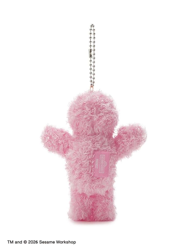 Street Cookie Monster Pink Plush Charm SSMULG263009 Unisex Adult PNK Free Size [Sesame Market]