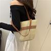 Summer new temperament single shoulder armpit bag casual versatile striped high texture simple handbag women