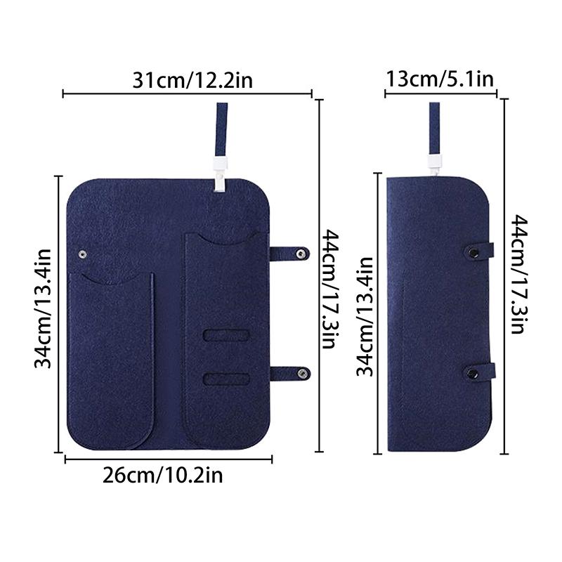 Hair Curling Iron Storage Bag Travel Felt Hair Straightener Storage Bag Flat Iron Organizer Pouch Curling Iron Insulation Mat