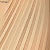 ZANZEA Women Elegant Square Collar Casual Long Sleeve Splice Pleated Dress