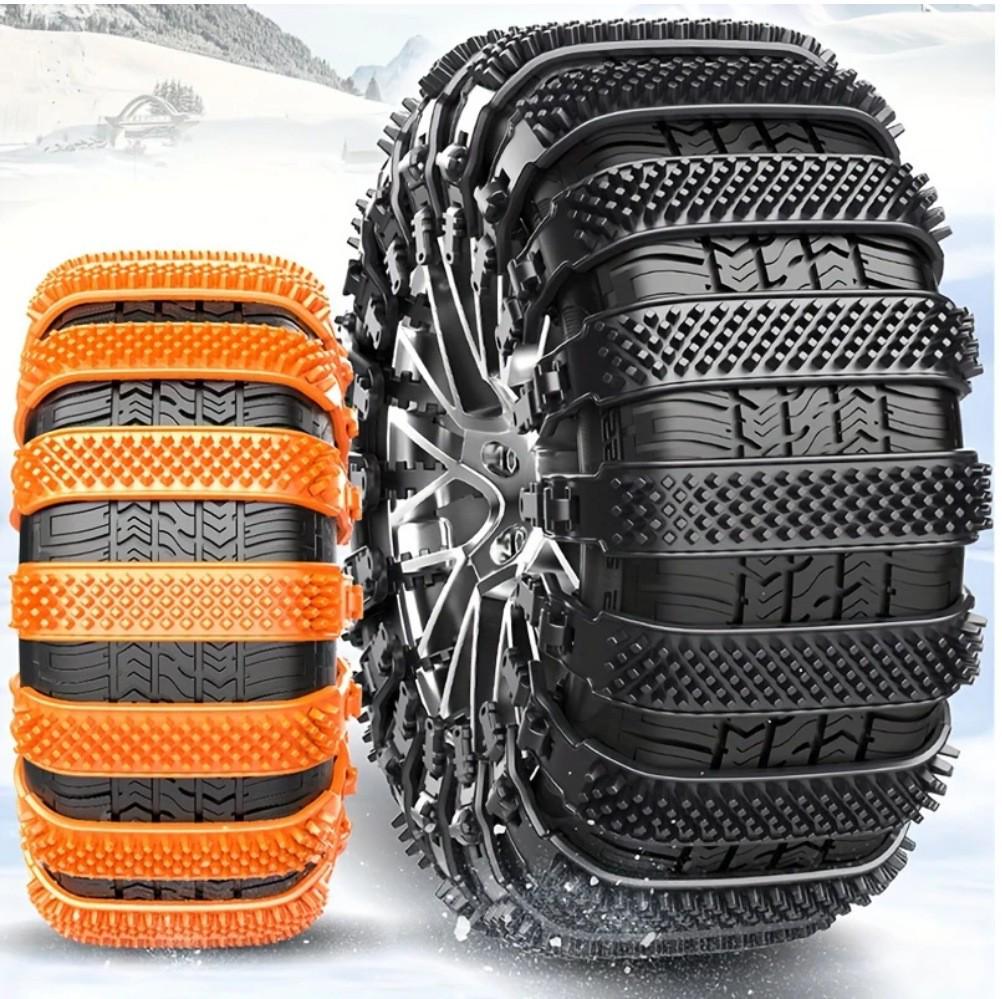 Thickened Widened Anti-Skid Winter Escape Chains for Cars