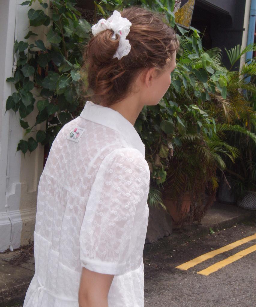 Hakesh Lena Dress_White