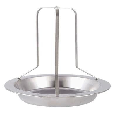 Vertical Grill Rack For Chicken Duck Fish Steel Turkey Standing Hole Secure Support Easy Cleaning Kitchen Essential