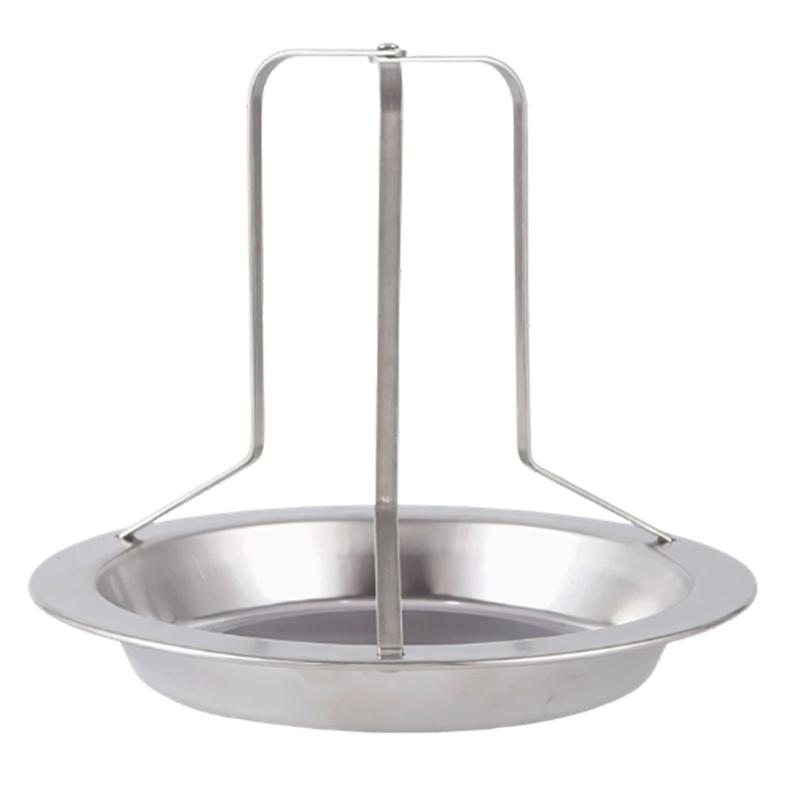 

Vertical Grill Rack For Chicken Duck Fish Steel Turkey Standing Hole Secure Support Easy Cleaning Kitchen Essential 1