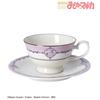 TV Anime Magi Madoka Akemi Homura Initial Motif Cup Saucer "Puella Magica" &