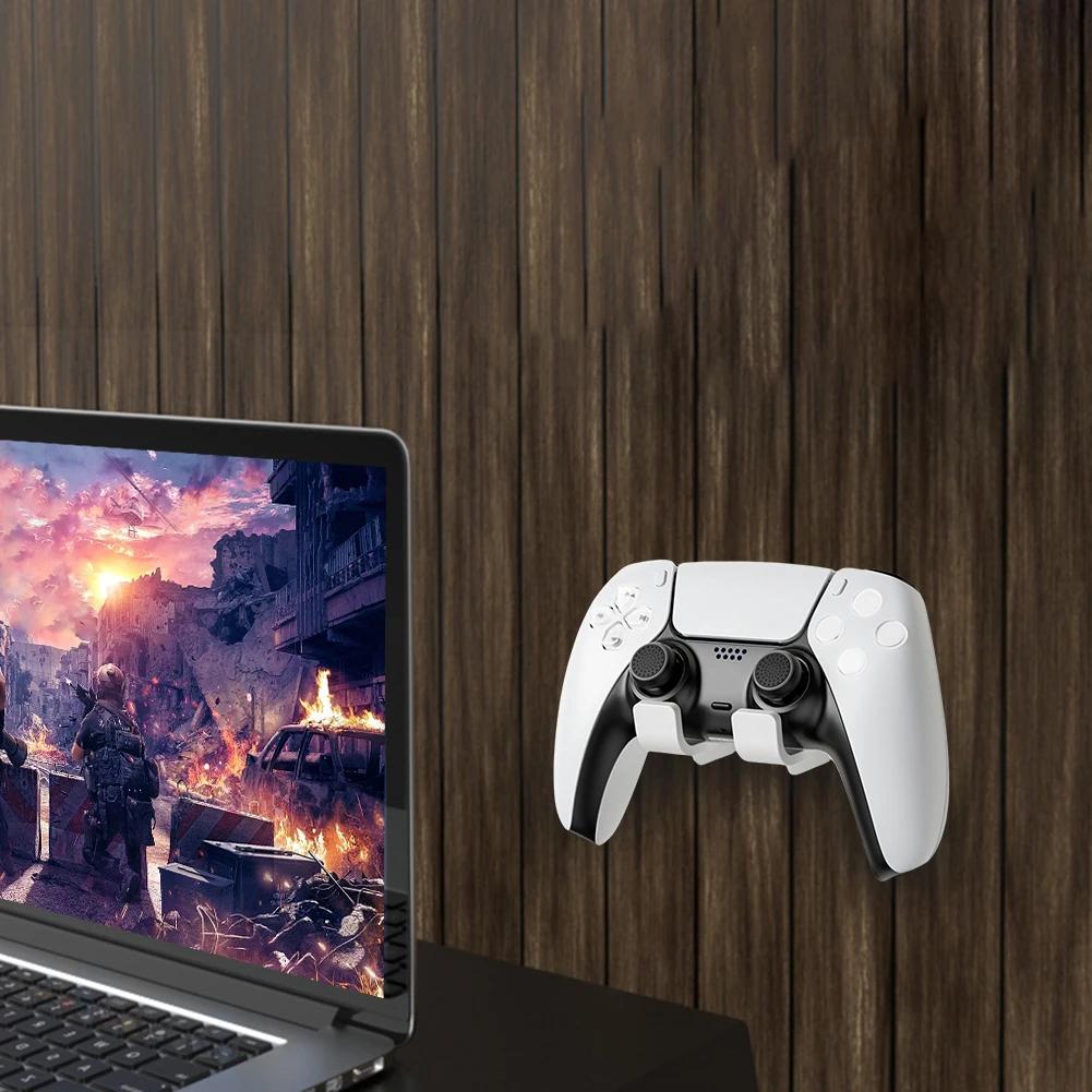 Wall Mount Rack Holder Compatible with PS5 PS4 Switch Xbox Game Controller Hanging Hook Stand Holder Bracket Organizer Hanger