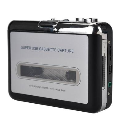 USB Cassette Capture Cassette Player Converts Tape To MP3 USB Cassette Capture for Laptops and  Computers