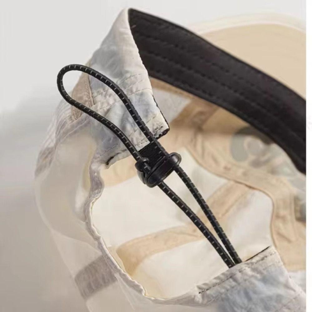 Sun Protection Breathable Hat Retro 5-panel Mesh Running Caps  Men and Women