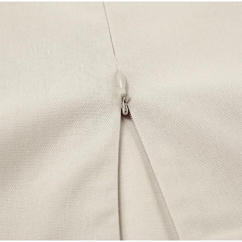 Elegant Cotton Lined Slip Dress Women Solid Color Tube Sleeveless Long Dresses Female 2025 Spring Summer Fashion Lady Beach Dress