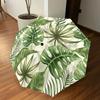 1PC Tropical Leaves Pattern Umbrella-8-Rib Reinforced, Automatic Open, Lightweight & Durable, Cute Fashion Accessory for Outdoor-P71