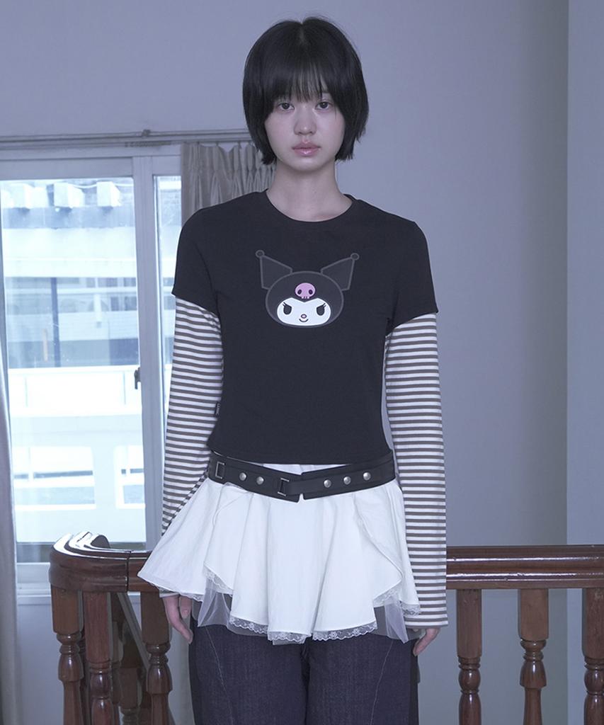 CERRIC Kuromi Layered Top / Black