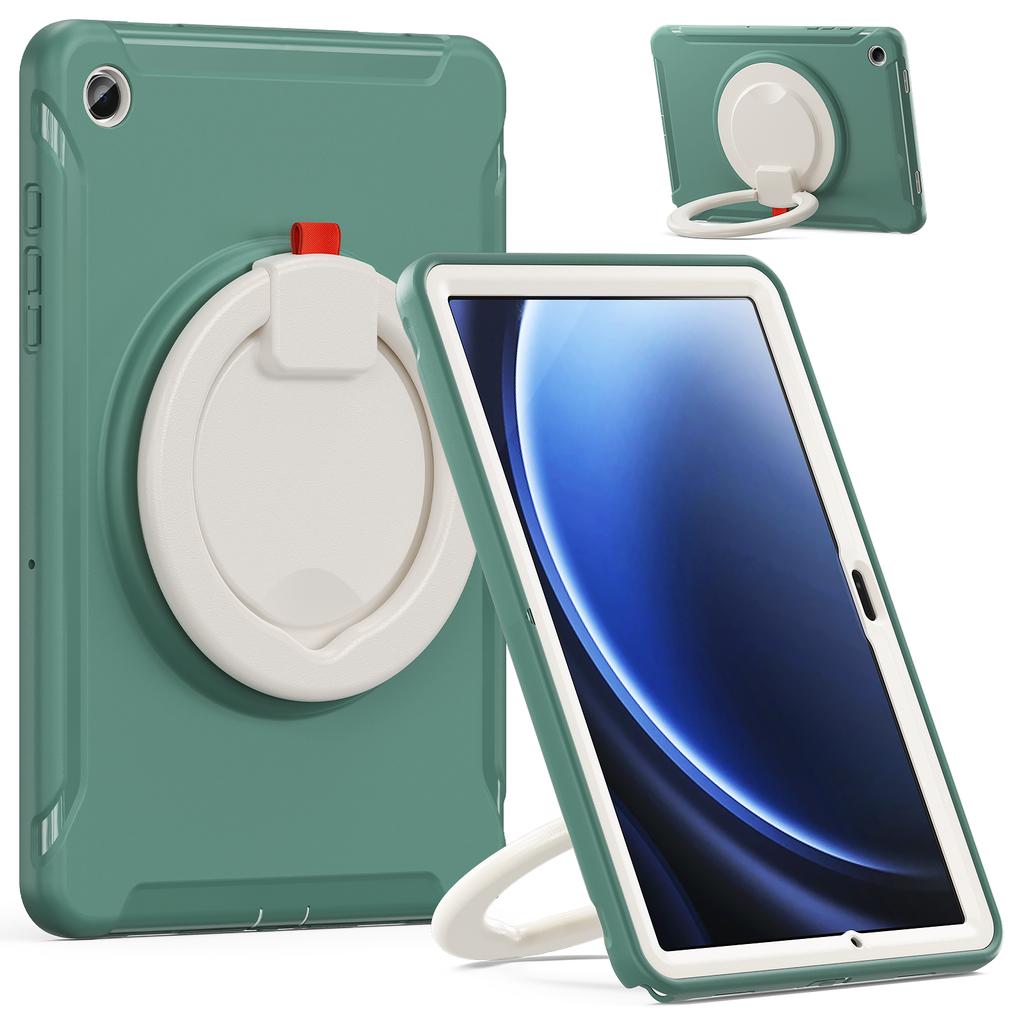 Stand Case For Samsung Tab A11 A9 Plus SM-X230 X236 X210 X216 A8 10.5 X200 X205 A7 10.4 T500 T505 S5E SM-T720 T725 Cover TPU+PC