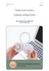 Portable Foldable Neck Fan: Silent, Leafless Design with USB Rechargeable and Rotating Wind. Ideal for Sports and Travel.