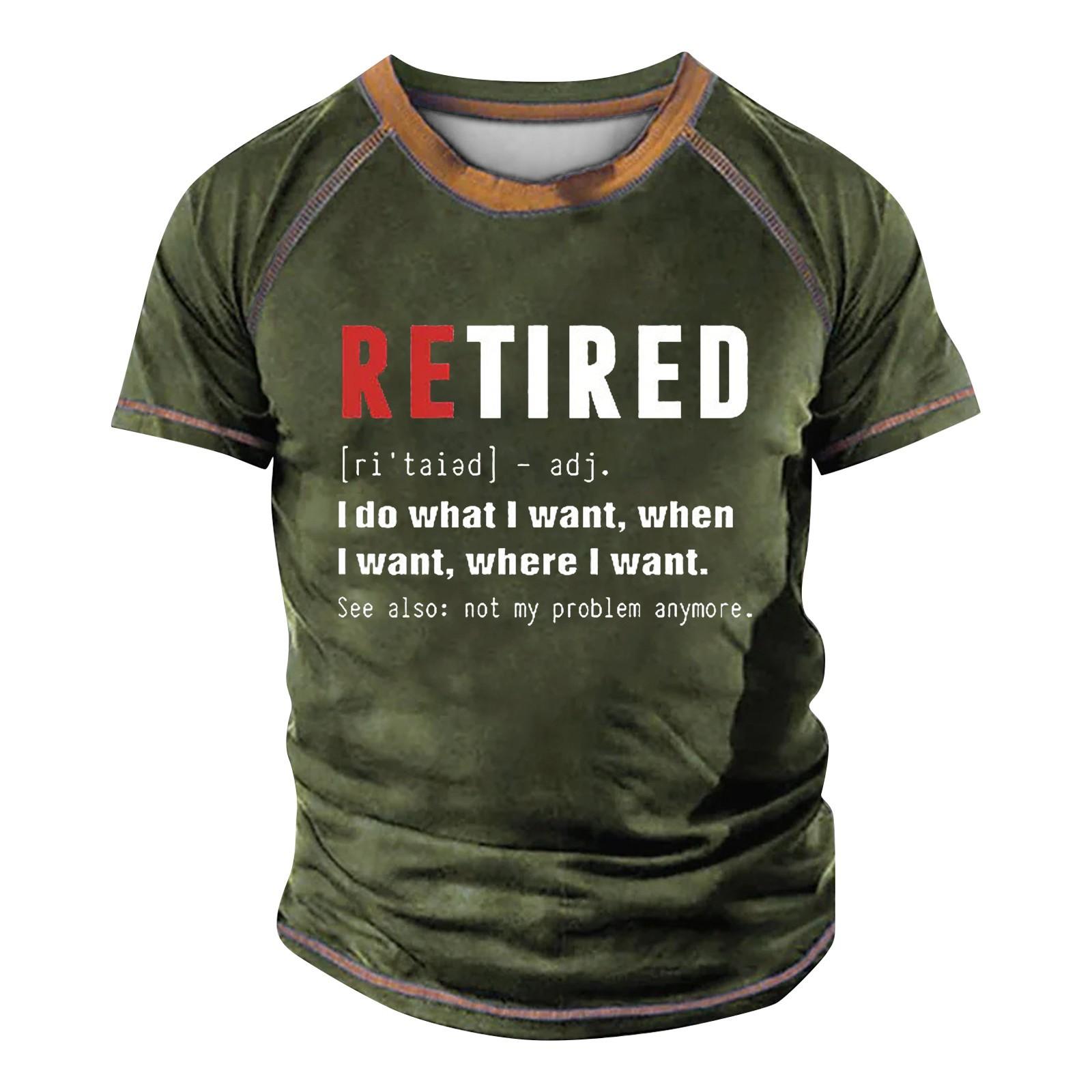 

Men s Raglan T-shirt Retro Short Sleeve Round Neck Letter Printing Tops S зелёный