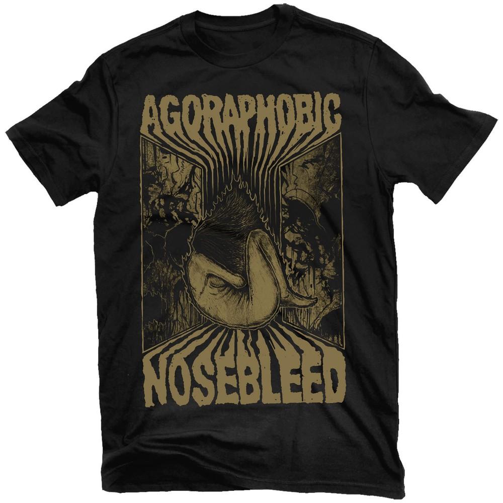 AGORAPHOBIC NOSEBLEED Gnaw T-Shirt NEW! Relapse Records TS4431 Unisex T-Shirt S
