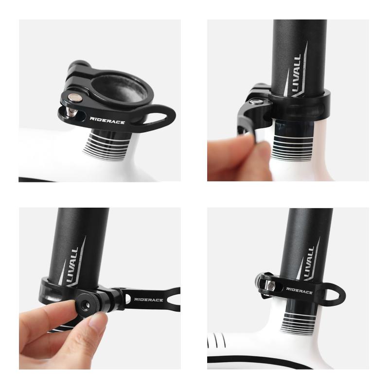 Jalgratta istmeposti kinnitusklamber kiirkinnitusega alumiiniumsulamist 28,6/31,8/34,9 mm, vastupidav fikseeritud käiguga jalgratta istmeposti kinnitus jalgrattasõidutarvikud