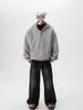 Men's Heavyweight Half-Zip Hoodie: Trendy Spring/Autumn High Street Design, Versatile for Sports & Couples