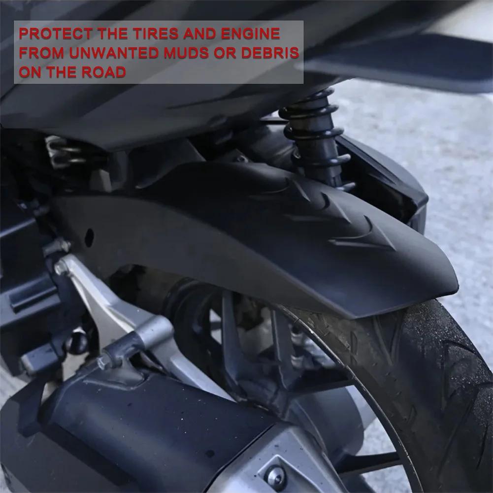 Motocyklový zadní blatník z uhlíkových vláken, lapač nečistot, ochranný proti stříkající vodě pro Honda Click 125/150 pro Game Changer V1 V2