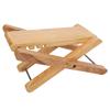 Guitar Footstool Bamboo Portable Foldable Stool Pedal Musical Instrument Playing Foot Rest