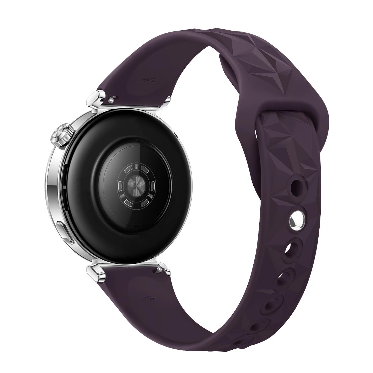 

Silicone Ice Crystal Waist Watch Band for Huawei GT5/GT4/GT5PRO - 18MM 18mm