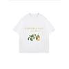 T-shirt Bianca Oversize Con Stampa Limone Limoncello Per Passione Per Abbigliamento Casual E Outfit Estivi