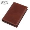 Jiameida Vintage Leather RFID Anti-Theft Unisex Coin & Card Wallet