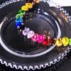 Exquisite Colorful Crystal Teardrop Choker Necklace for European & American Banquet Dress