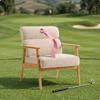 Golf Club Holder Lightweight Stand Portable for Golfers, Practice Range White