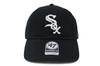 47 Brand 47 Clean Up Chicago White Sox Black Cap,