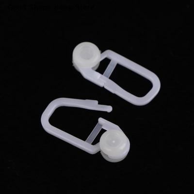Blind Curtain Roller Hangers - 50Pcs Universal Track Rings and Hooks