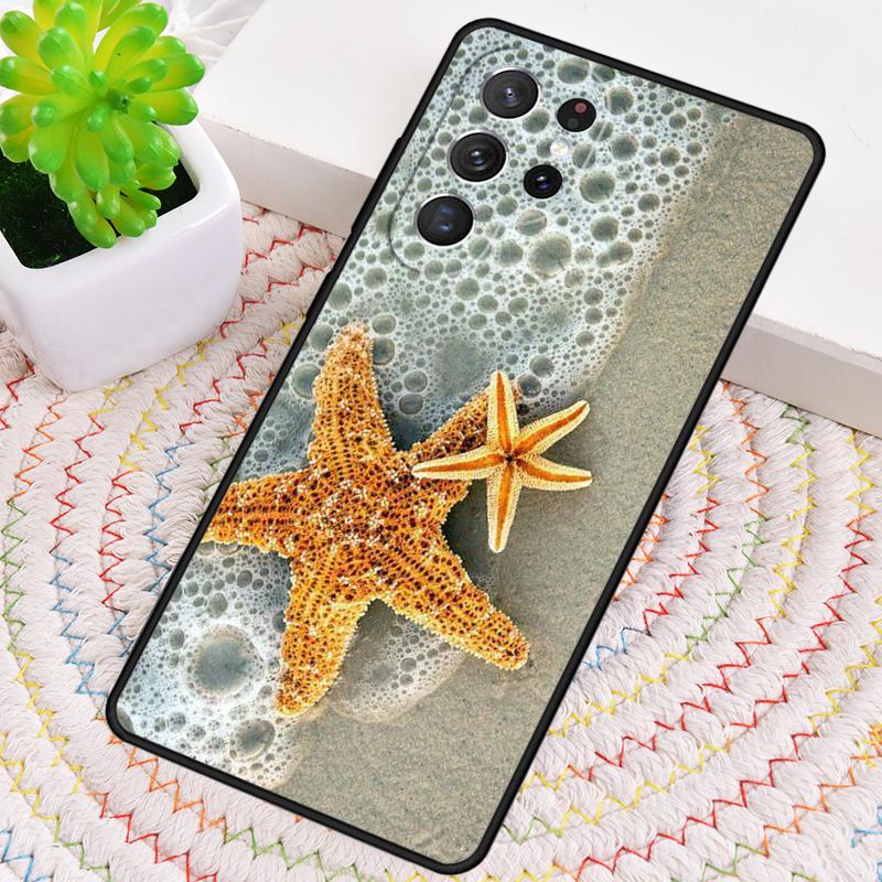 Beach Starfish Phone Case for Samsung Galaxy note 10 pro S26 Ultra S23 S24 FE S25 S21 S22 PLUS shockproof Cove